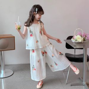 SQTN.KIDS | Cute Thin Girl Summer Set