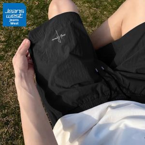 Jeanswest | Quần Short Thể Thao Nam Vải Lụa Ice Silk Thoáng Khí Khô Nhanh Mùa Hè Cỡ Lớn