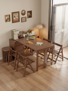 DONGMU | Storage Folding Sideboard Table