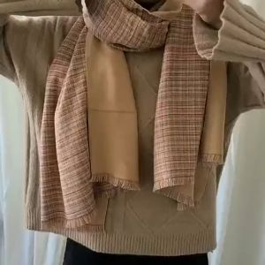 Khăn Choàng Cổ Cashmere Len Dày Cao Cấp Giữ Ấm Mùa Đông Caro - 68x190cm - Douyin - Mã LN022