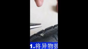 6-8 ชิ้น Tire repair kit - ชุดปะยางฉุกเฉินสำหรับรถยนต์และมอเตอร์ไซค์ไม่ใช้ยางใน, สามารถใช้ในการฟื้นฟูและเผชิญแบบไม่ใช้ยางใน