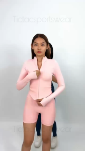 THEA SERIES SPORTS BRA + JACKET + LEGGING + SHORT SETELAN OLAHRAGA YOGA GYM WANITA (dijual terpisah)