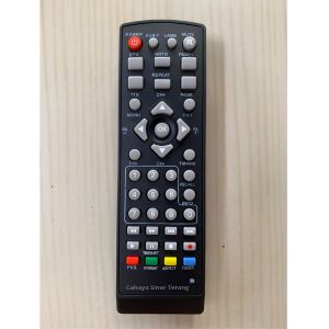 Remot Stb Remote Set Top Box Welhome DVB T2 Tanpa Setting Langsung Pakai