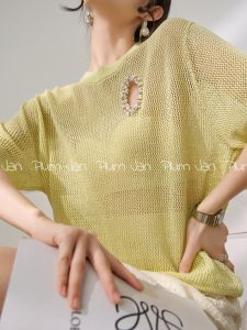 PlumJan | Áo Thun Tay Ngắn Dễ Thương Mùa Hè Cho Nữ