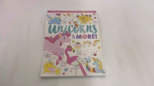 Unicorns & Magical Creatures Colouring Book For Kids with Stickers