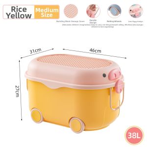 XINGYOU | Large Capacity Childrens Storage Box for Toys Clothes Snacks Books