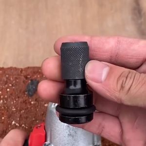 DRIVER HEX SOCKET ADAPTOR KONEKTOR 1/2\" SQUARE TO 1/4\" HEX MAGNETIC TELESCOPIC