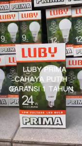 Lampu LED Luby PRIMA Garansi 1 tahun Lampu Luby
