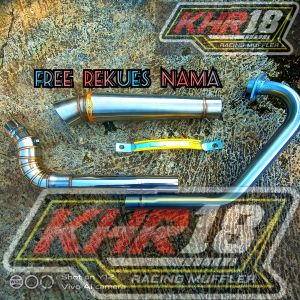 Knalpot Racing Vixion MX king MX old/135 Satria Fu sonic