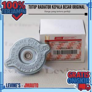 tutup radiator L300 original tutup radiator kepala besar tutup radiator besar tutup radiator original kepala besar tutup radiator kepala besar original cap radiator besae cap radiator L300 bensin kepala besar tutup radiator l300 solar MB221633 murah ori