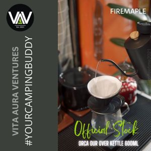 FIREMAPLE Orca Pour Over Coffee Kettle 600ml