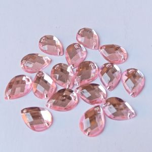payet diamond jahit kristal akrilik tetes grade A premium ukuran 10x14 per lusin