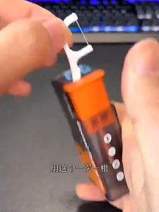 【SKIT SG】Portable Automatic Pop-Up Dental Floss Dispenser Storage Box Press-on Disposable Flossing Sticks Reusable Floss Toothpicks Container Oral Care Tool Auto Pop Up Dental Floss Toothpick Rods Dispensing Box Tooth Cleaning Dental Floss Dispenser