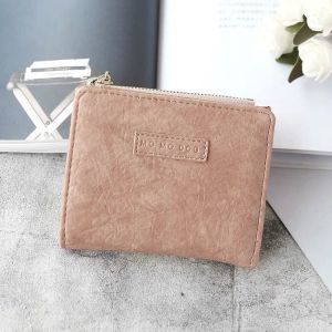 Compact Womens Short Wallet Foldable Ultra-Thin Coin Purse Card Holder Korean Style Versatile Bifold Summer New Arrival