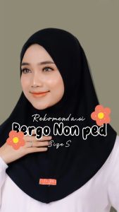 Ethera Hijab | Hijab Bergo Non Pad Matt Jersey Ukuran S M L
