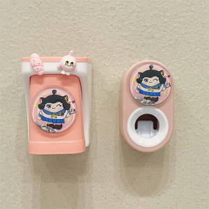 Kệ Để Bàn Chải Đánh Răng Điện Hình Quả Trứng Hoạt Hình Kệ Để Đồ Không Cần Đục Lỗ Hút Từ Tính Cốc Đựng Nước Súc Miệng Gắn Tường Đồ Dùng Vệ Sinh Cá Nhân