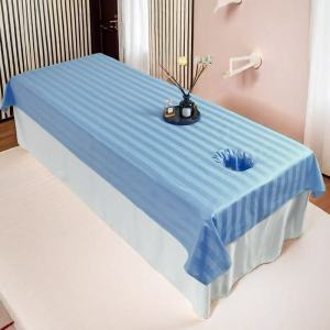 ผ้าปูเตียงสำหรับนวดรักษา ทำจากฝ้าย