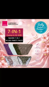 Avon Naomi 7-in-1 Hi-leg Panty Pack -Soft & Comfortable Breathable Fabric Perfect Fit All Day