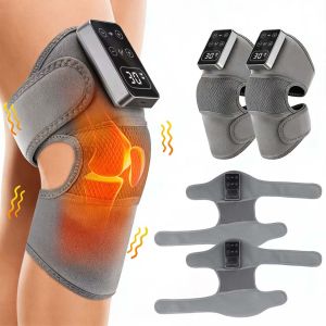Electric Heating Knee Wrap Pad with 5 Modes Muscle Relaxation Hot Compress Joint Protection Device for Leg Massage