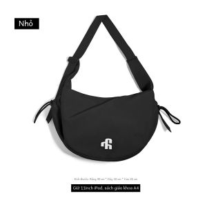 VAOPER Chính Hãng Túi Đeo Ngang Thể Thao Du Lịch Bánh Bao Hình Túi Đeo Vai Nam Nữ Thời Trang Sành Điệu Túi Nylon Đi Lại