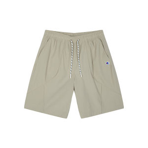 Champion | Straight Fit Stretchy Khaki Color Men Shorts