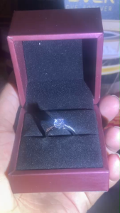Lofaver - Cincin Wanita Desain Elegan Anti Karat Cincin Tunangan