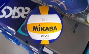 BOLA VOLI MIKASA MV210 ORIGINAL FREE DOP JARING BOLA DAN POMPA MINI BISA BAYAR DI TEMPAT COD