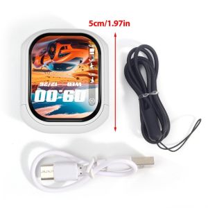 Ai Real Time Translation Touch Screen Bluetooth Earphones Wireless Headphones Noise Canceling for Travel with Lanyard and Charging Cable
