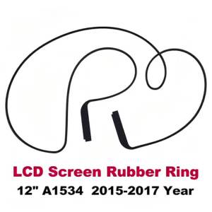 New LCD Screen Display Rubber Middle Frame Bezel Ring For Macbook 12" A1534 2015 2016 2017 years