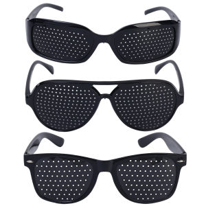 【♡Lovely girls house♡】Anti-myopia Astigmatism Glasses Vision Correction Fatigue Glasses with Holes For Men Women Eyesight Improvement Eyewear