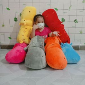 GẤU BÔNG CÁ SẤU MẬP MẠP SIZE LỚN GẤU BÔNG HÀ MÃ HIPPO SIÊU MỊN GIÁ RẺ
