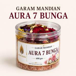GARAM MANDIAN AURA 7 BUNGA (300G/600G)+FREE FACE MIST