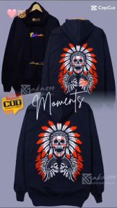 AKAZOO Hoodie Pria Distro Sablon Depan Belakang Kekenian