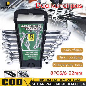 Kunci Ring Pas Set 14 Pcs: Mengenal Alat Perkakas CR-V Steel Spanner
