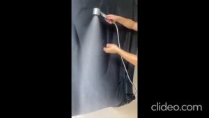 3 Modes Shower Head Adjustable High Pressure Water Saving Shower One-Key Stop Water Massage Shower Head