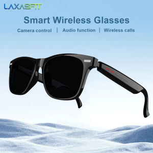LAXASFIT Smart Sunglasses Blue Light Protection Bluetooth Calling Music Player UV Protection For Men and Women Smart Glasses