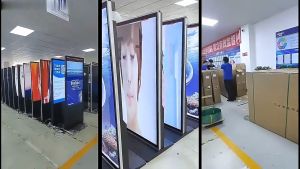43 Inch Indoor LCD Interactive / Touch / Non-Touch Digital Signage Frame Advertising Screen / Kiosk Screen / Totem