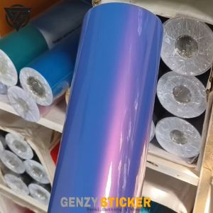 stiker skotlet lembayung biru sticker bunglon scotlite mutiara scotlet chameleon