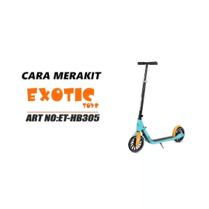 Scooter Urban EXOTIC ROLL Rem Tangan Suspensi Skuter Anak Dewasa Otoped Sekuter