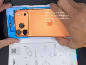 UNIQ Optix ExoFit Glass Screen Protector for iPhone 17 (6.3)/Air (6.5)/17 Pro (6.3)/17 Pro Max (6.9) - Privacy/Vivid