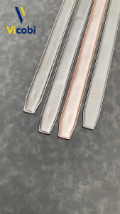 Dây thắt lưng nam không đầu khóa da bò Vicobi TM dây nịt không mặt dành cho khoá tự động 3.3cm - 3.5cm