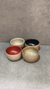 Muraditohome Aesthetic Mini Stoneware Bowl 3.5x2 inches