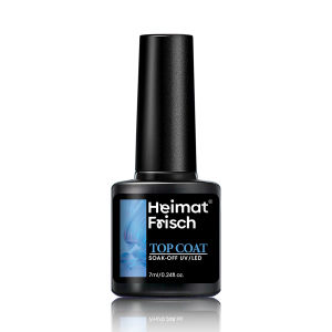 Heimat Frisch 1/3 Bottle Base Gel + Top Gel + Matte Top Gel – A multi-functional gel nail polish with a base and top coat for ea