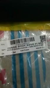 Cover Kaver Tutup Body Kecil REVO FI MERK WIN