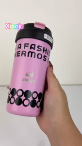 XIAOJU แก้วน้ำเซรามิก ขนาด 550ml มีกรองชา สแตนเลส 316 เก็บอุณหภูมิได้ทั้งร้อนและเย็น เก็บได้ยาวนาน ล้างทำความสะอาดง่าย