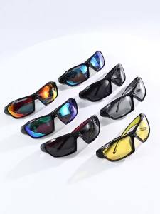 Sports Polarized Sunglasses Lightweight Night Vision Male Shades Cycling Driving Fishing Mirror Colorful Film Sunglass For Men