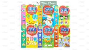 Sách - 299 Stickers Bóc Dán Thông Minh - Phát Triển Trí Tuệ Cảm Xúc EQ CQ IQ Logic dành cho trẻ 2+ tuổi (Bộ 6 cuốn)