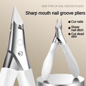Professional Multi-Functional Labor-Saving Nail Clippers Precision Tip Scissors for Ingrown Toenails Thick/Hard Toenails