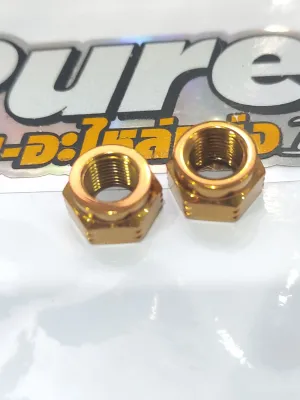 จุ๊บลม จุกลมเลส ลายเฟือง +แหวนรองจุกลมเลส ราคาต่อ 1 คู่(2ชิ้น)/1 ชุด(4ชิ้น) มี 3 สี