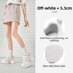 Josiny | Platform Daddy Shoes Breathable Mesh Rhinestone Fashion Casual Shoes